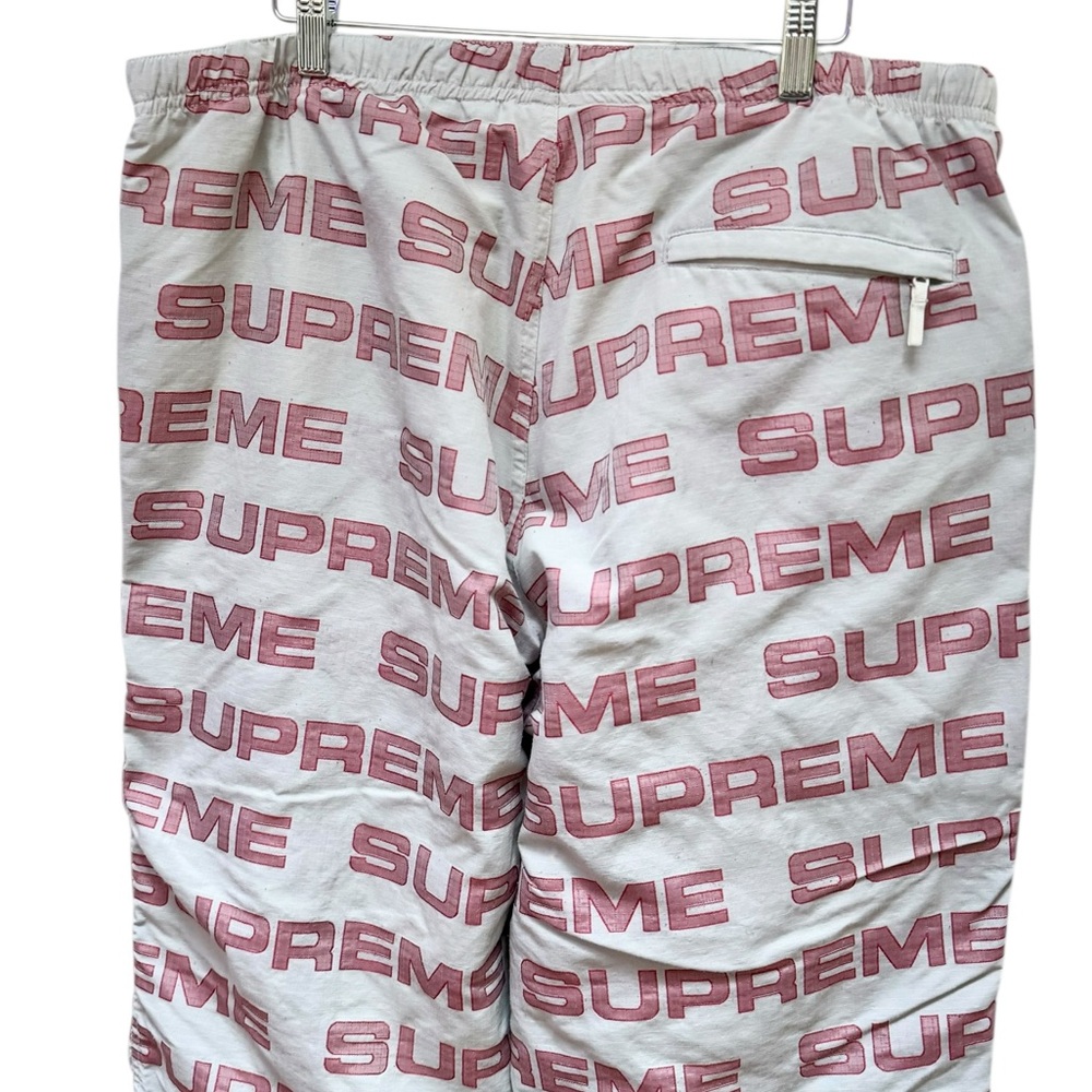 Supreme Logo Ripstop Track Pant - Picture 9 of 16